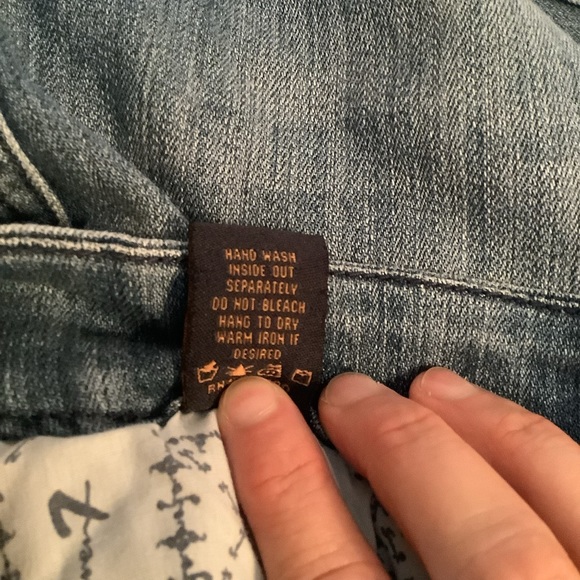 Seven7 Cropped Jeans Size 12 - Picture 10 of 12